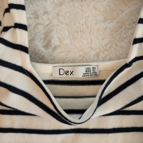 Dex Navy & White summer dress - Picture 7 of 7